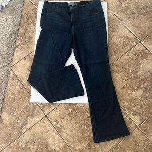 Dark Wash Wit and Wisdom Itty Bitty Boot - 10P